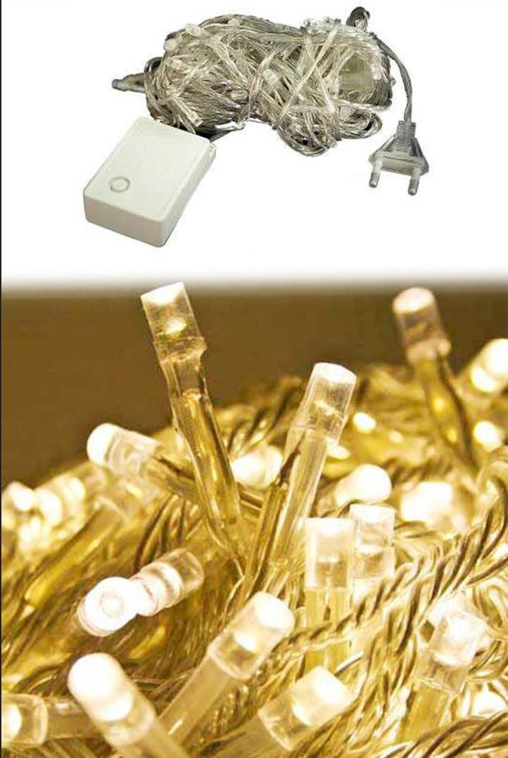 10 METRE 100 LED SARI IŞIK ELEKTRİKLİ EV BAHÇE BALKON AĞAÇ ÇİT SÜSÜ LED IŞIK LAMBA 10 METRE 100 LED SARI IŞIK ELEKTRİKLİ EV BAHÇE BALKON AĞAÇ ÇİT SÜSÜ LED IŞIK LAMBA