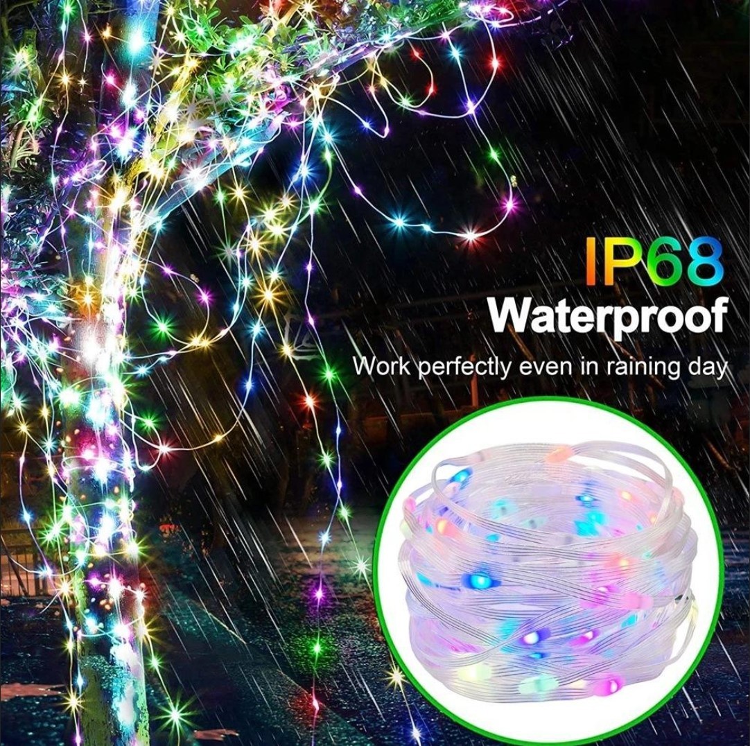 10 METRE 100 LED RGB 16 MODLU KUMANDALI TELEFON KONTROLLÜ ŞERİT LED PERİ LED IŞIK 10 METRE 100 LED RGB 16 MODLU KUMANDALI TELEFON KONTROLLÜ ŞERİT LED PERİ LED IŞIK