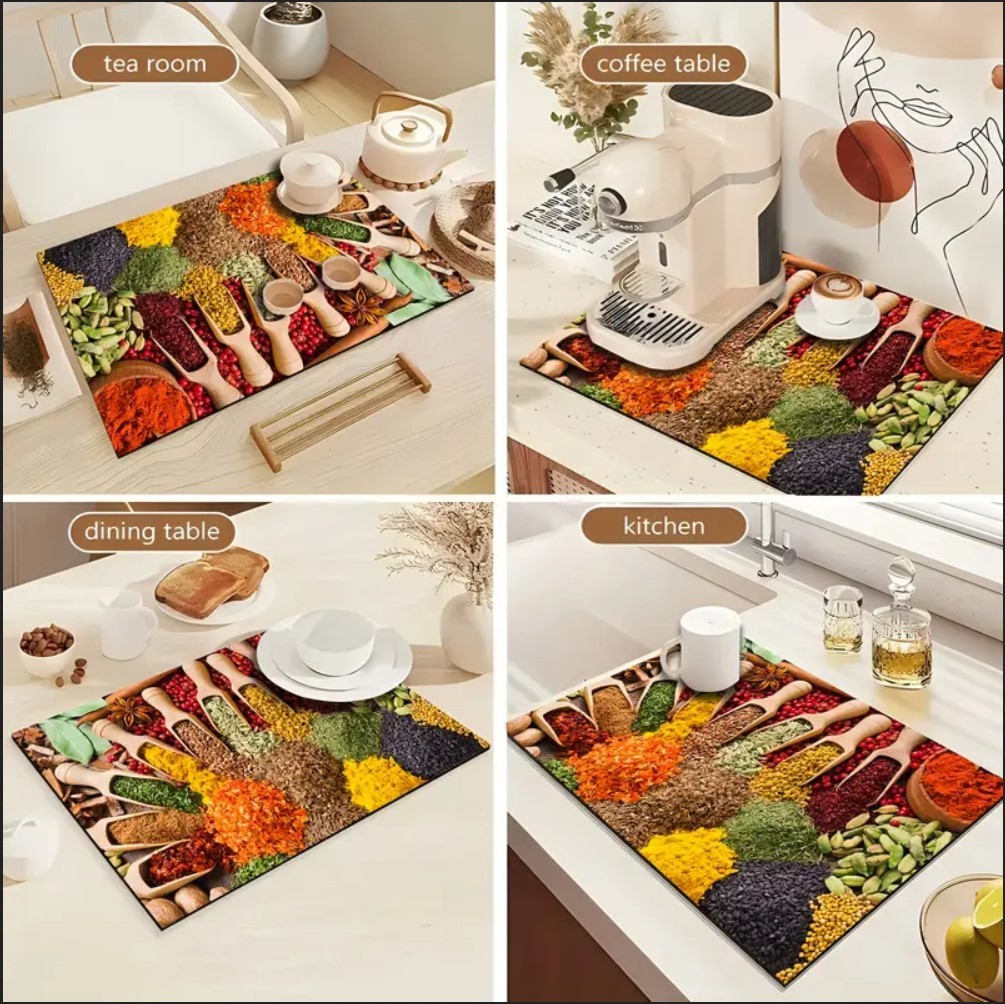 55 CM x 45 CM AKTAR TASARIMI TEZGAH ÜSTÜ BULAŞIK KURUTMA MATI BULAŞIKLIK KURUTMA ÖRTÜSÜ 55 CM x 45 CM AKTAR TASARIMI TEZGAH ÜSTÜ BULAŞIK KURUTMA MATI BULAŞIKLIK KURUTMA ÖRTÜSÜ