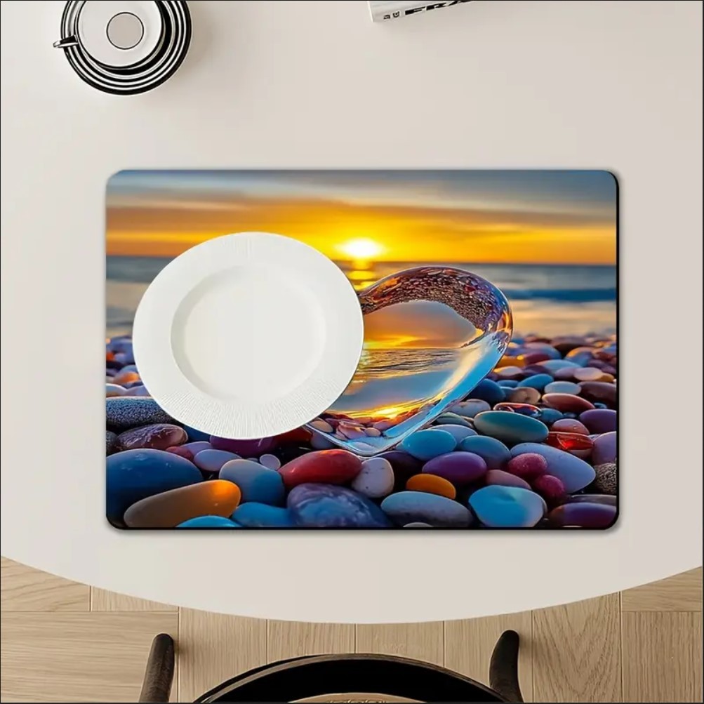 55 CM x 45 CM DENİZİN KALBİ TASARIMI TEZGAH ÜSTÜ BULAŞIK KURUTMA MATI BULAŞIKLIK KURUTMA ÖRTÜSÜ 55 CM x 45 CM DENİZİN KALBİ TASARIMI TEZGAH ÜSTÜ BULAŞIK KURUTMA MATI BULAŞIKLIK KURUTMA ÖRTÜSÜ