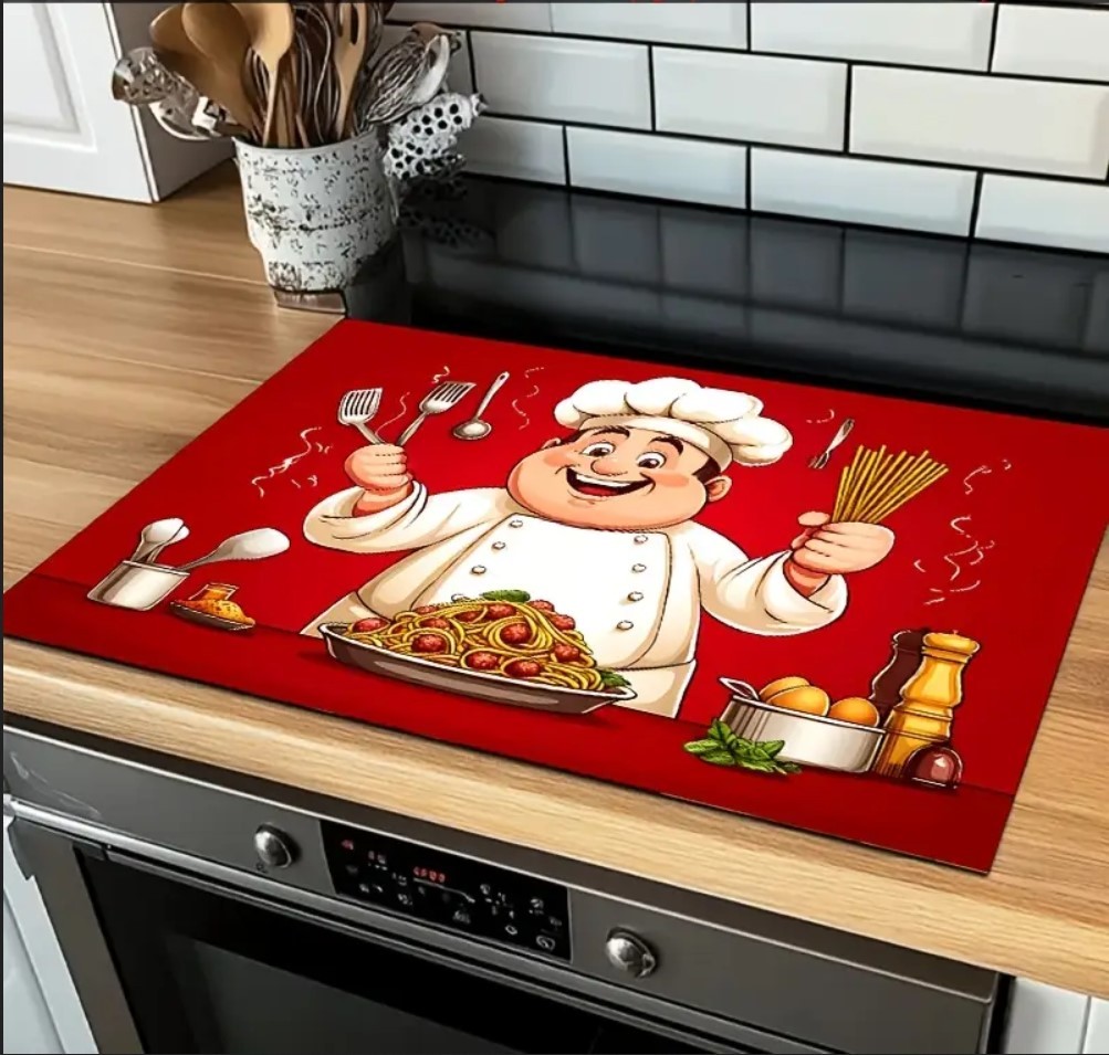 55 CM x 45 CM JOLLY ŞEF VE MAKARNA TASARIMI TEZGAH ÜSTÜ BULAŞIK KURUTMA MATI BULAŞIKLIK KURUTMA ÖRTÜSÜ 55 CM x 45 CM JOLLY ŞEF VE MAKARNA TASARIMI TEZGAH ÜSTÜ BULAŞIK KURUTMA MATI BULAŞIKLIK KURUTMA ÖRTÜSÜ