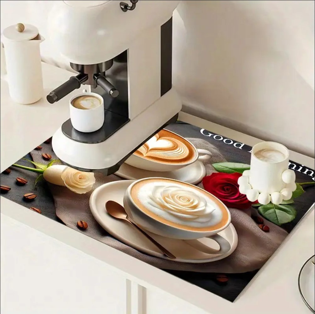 55 CM x 45 CM LATTE KAHVE TASARIMI TEZGAH ÜSTÜ BULAŞIK KURUTMA MATI BULAŞIKLIK KURUTMA ÖRTÜSÜ 55 CM x 45 CM LATTE KAHVE TASARIMI TEZGAH ÜSTÜ BULAŞIK KURUTMA MATI BULAŞIKLIK KURUTMA ÖRTÜSÜ