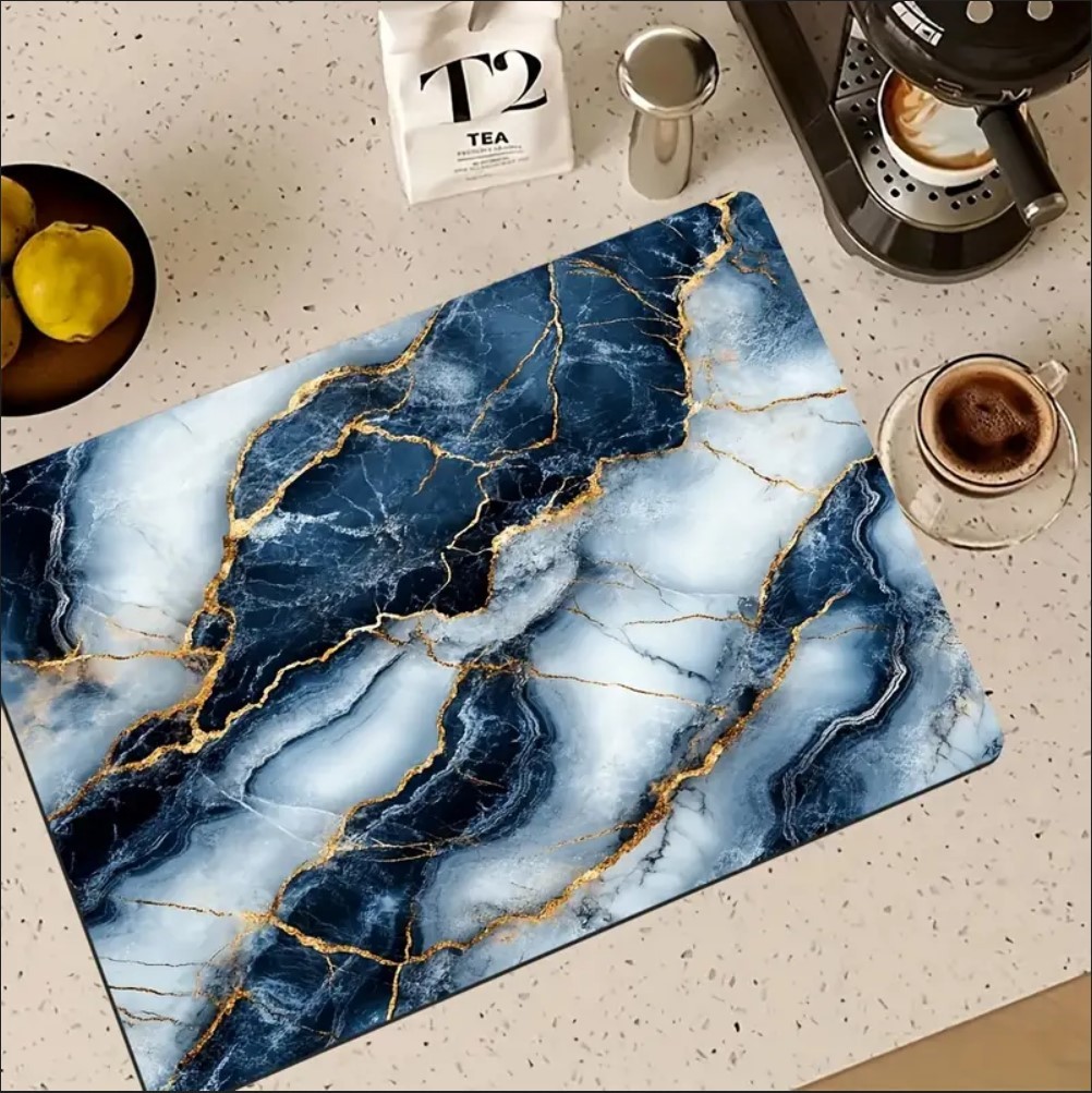 55 CM x 45 CM LÜKS FAYANS TEMALI TEZGAH ÜSTÜ BULAŞIK KURUTMA MATI BULAŞIKLIK KURUTMA ÖRTÜSÜ 55 CM x 45 CM LÜKS FAYANS TEMALI TEZGAH ÜSTÜ BULAŞIK KURUTMA MATI BULAŞIKLIK KURUTMA ÖRTÜSÜ
