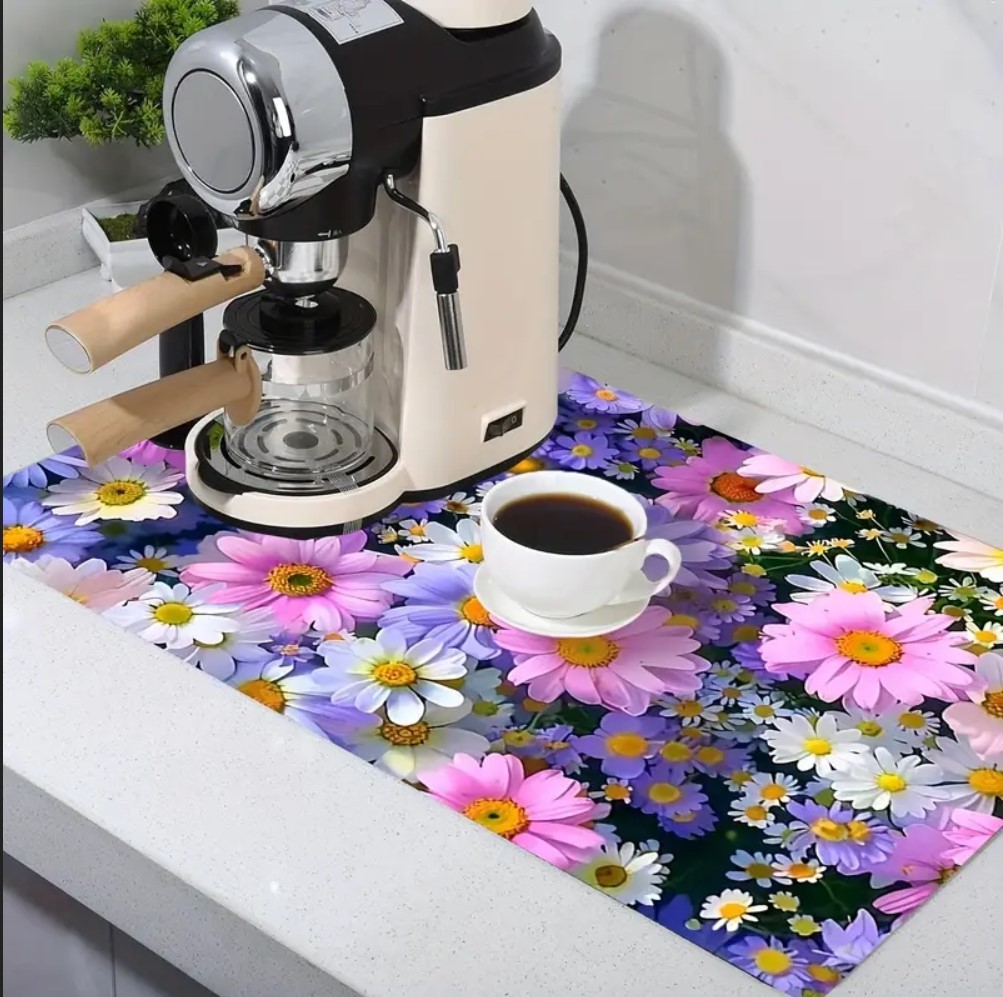 55 CM x 45 CM RENKLİ ÇİÇEKLER DESENLİ TEZGAH ÜSTÜ BULAŞIK KURUTMA MATI BULAŞIKLIK KURUTMA ÖRTÜSÜ 55 CM x 45 CM RENKLİ ÇİÇEKLER DESENLİ TEZGAH ÜSTÜ BULAŞIK KURUTMA MATI BULAŞIKLIK KURUTMA ÖRTÜSÜ