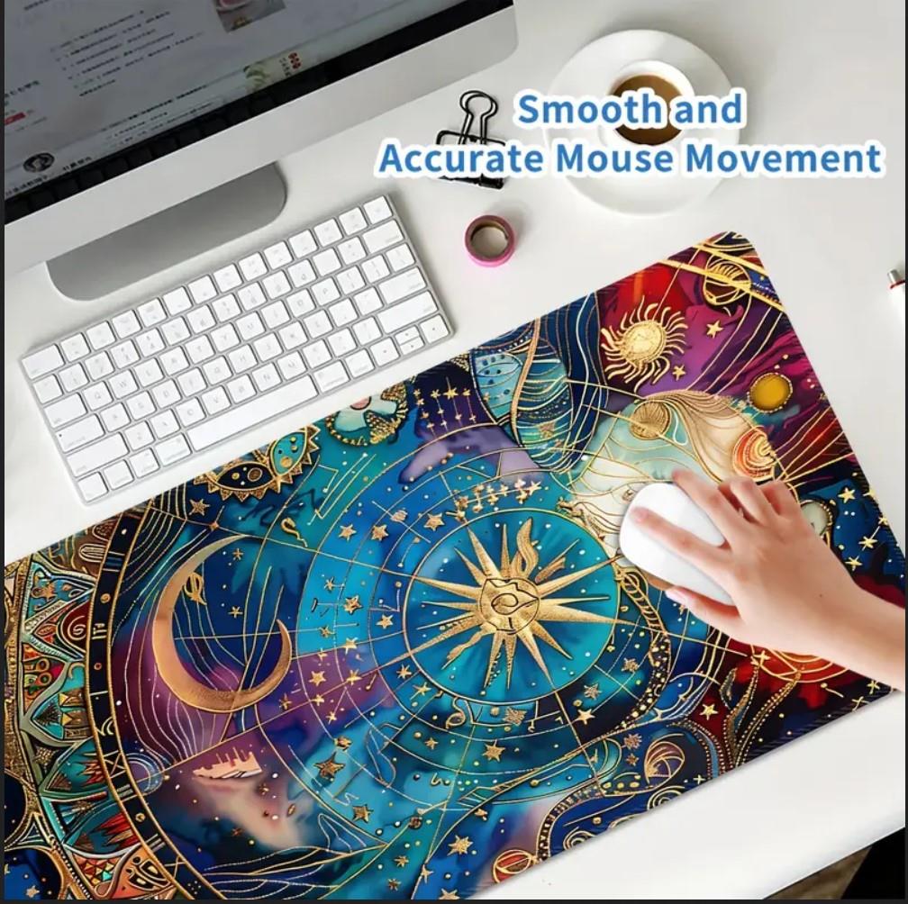 70X30 CM ANTİK ASTROLOJİK TASARIM KAYDIRMAZ TABAN SPEED YÜZEY OYUNCU MOUSE PAD GAMİNG 70X30 CM ANTİK ASTROLOJİK TASARIM KAYDIRMAZ TABAN SPEED YÜZEY OYUNCU MOUSE PAD GAMİNG