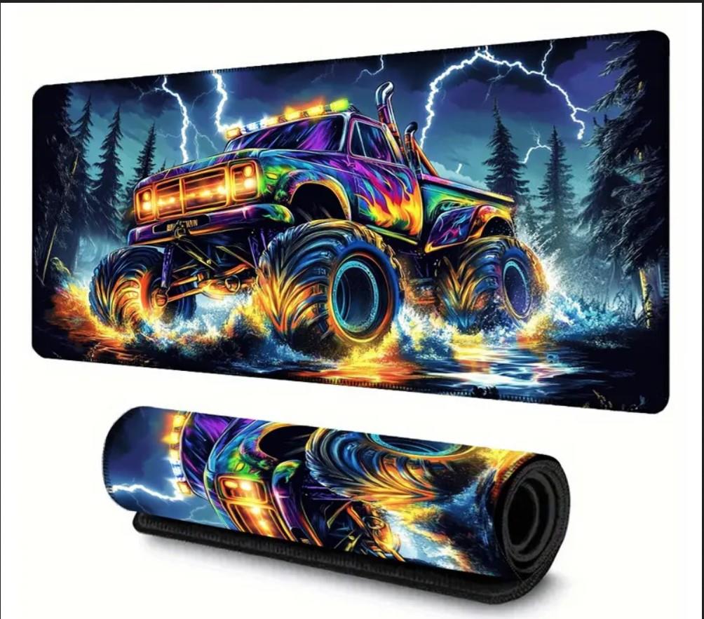 70X30 CM CANAVAR ARABA TEMALI KAYDIRMAZ TABAN SPEED YÜZEY OYUNCU MOUSE PAD GAMİNG 70X30 CM CANAVAR ARABA TEMALI KAYDIRMAZ TABAN SPEED YÜZEY OYUNCU MOUSE PAD GAMİNG