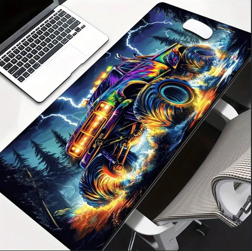 70X30 CM CANAVAR ARABA TEMALI KAYDIRMAZ TABAN SPEED YÜZEY OYUNCU MOUSE PAD GAMİNG 70X30 CM CANAVAR ARABA TEMALI KAYDIRMAZ TABAN SPEED YÜZEY OYUNCU MOUSE PAD GAMİNG