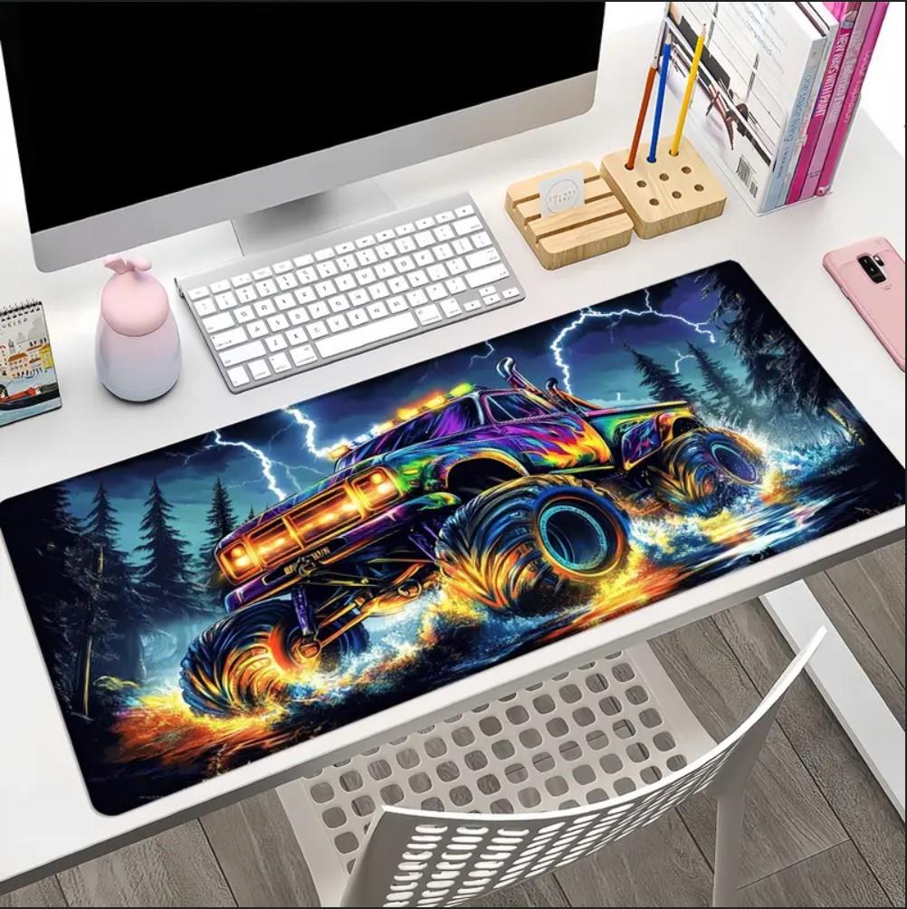 70X30 CM CANAVAR ARABA TEMALI KAYDIRMAZ TABAN SPEED YÜZEY OYUNCU MOUSE PAD GAMİNG 70X30 CM CANAVAR ARABA TEMALI KAYDIRMAZ TABAN SPEED YÜZEY OYUNCU MOUSE PAD GAMİNG