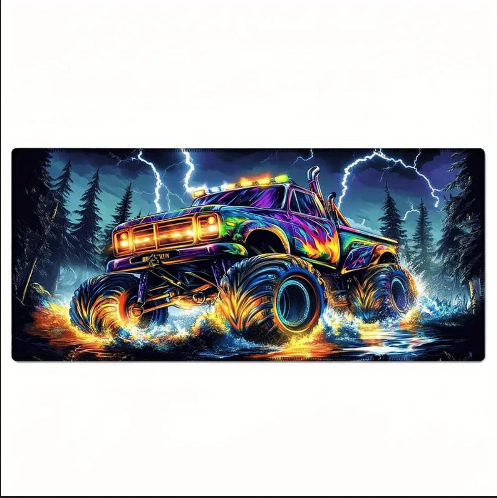 70X30 CM CANAVAR ARABA TEMALI KAYDIRMAZ TABAN SPEED YÜZEY OYUNCU MOUSE PAD GAMİNG 70X30 CM CANAVAR ARABA TEMALI KAYDIRMAZ TABAN SPEED YÜZEY OYUNCU MOUSE PAD GAMİNG