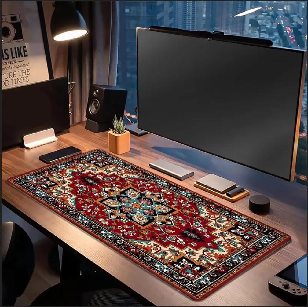 70X30 CM DEKORATİF HALI TEMALI KAYDIRMAZ TABAN SPEED YÜZEY OYUNCU MOUSE PAD GAMİNG 70X30 CM DEKORATİF HALI TEMALI KAYDIRMAZ TABAN SPEED YÜZEY OYUNCU MOUSE PAD GAMİNG