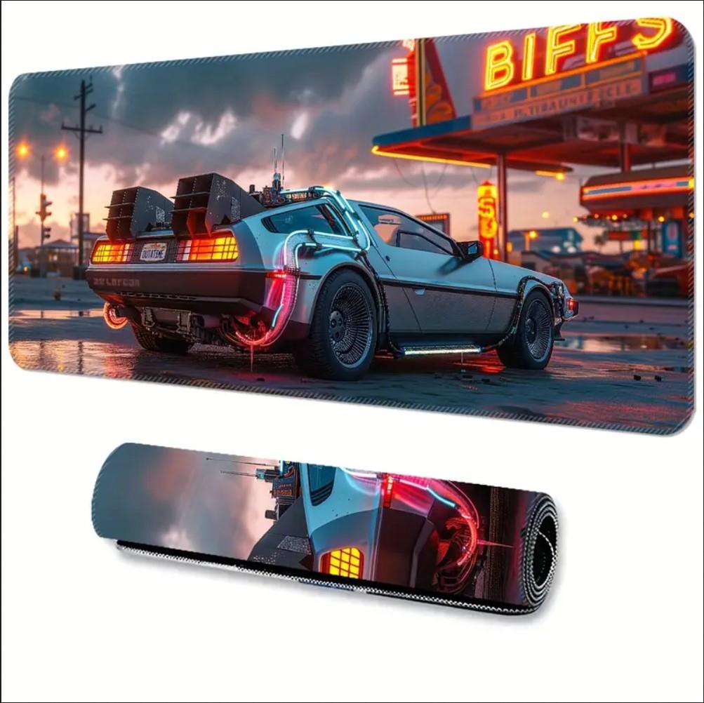 70X30 CM GELECEĞE DÖNÜŞ ARABASI TEMALI KAYDIRMAZ TABAN SPEED YÜZEY OYUNCU MOUSE PAD GAMİNG 70X30 CM GELECEĞE DÖNÜŞ ARABASI TEMALI KAYDIRMAZ TABAN SPEED YÜZEY OYUNCU MOUSE PAD GAMİNG
