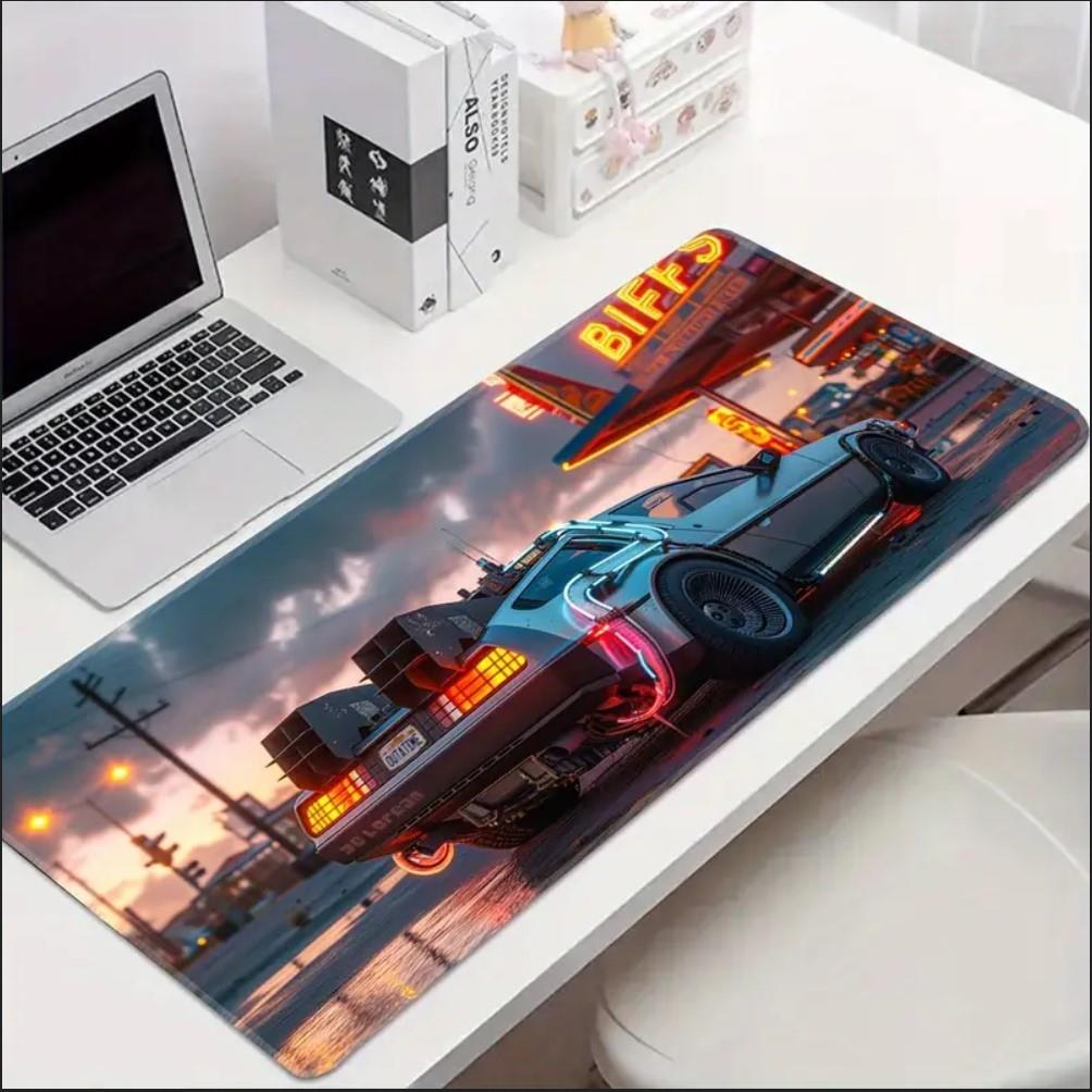 70X30 CM GELECEĞE DÖNÜŞ ARABASI TEMALI KAYDIRMAZ TABAN SPEED YÜZEY OYUNCU MOUSE PAD GAMİNG 70X30 CM GELECEĞE DÖNÜŞ ARABASI TEMALI KAYDIRMAZ TABAN SPEED YÜZEY OYUNCU MOUSE PAD GAMİNG