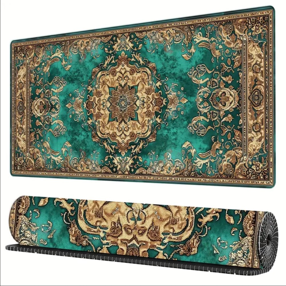 70X30 CM PERSİAN HALI TEMALI KAYDIRMAZ TABAN SPEED YÜZEY OYUNCU MOUSE PAD GAMİNG 70X30 CM PERSİAN HALI TEMALI KAYDIRMAZ TABAN SPEED YÜZEY OYUNCU MOUSE PAD GAMİNG
