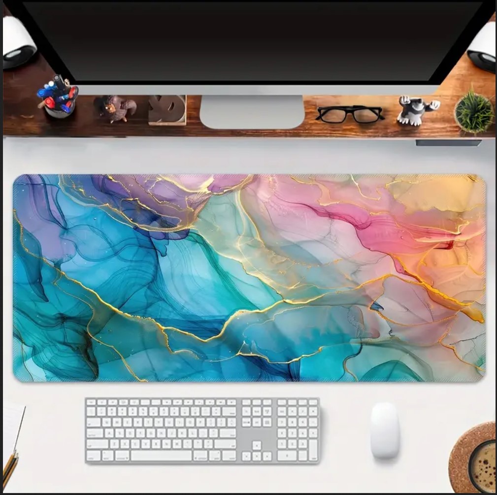 70X30 CM RENKLİ MERMER TEMALI KAYDIRMAZ TABAN SPEED YÜZEY OYUNCU MOUSE PAD GAMİNG 70X30 CM RENKLİ MERMER TEMALI KAYDIRMAZ TABAN SPEED YÜZEY OYUNCU MOUSE PAD GAMİNG