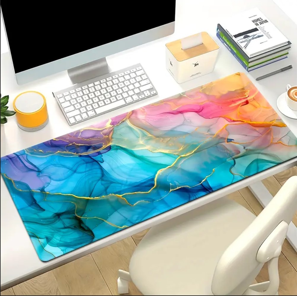 70X30 CM RENKLİ MERMER TEMALI KAYDIRMAZ TABAN SPEED YÜZEY OYUNCU MOUSE PAD GAMİNG 70X30 CM RENKLİ MERMER TEMALI KAYDIRMAZ TABAN SPEED YÜZEY OYUNCU MOUSE PAD GAMİNG