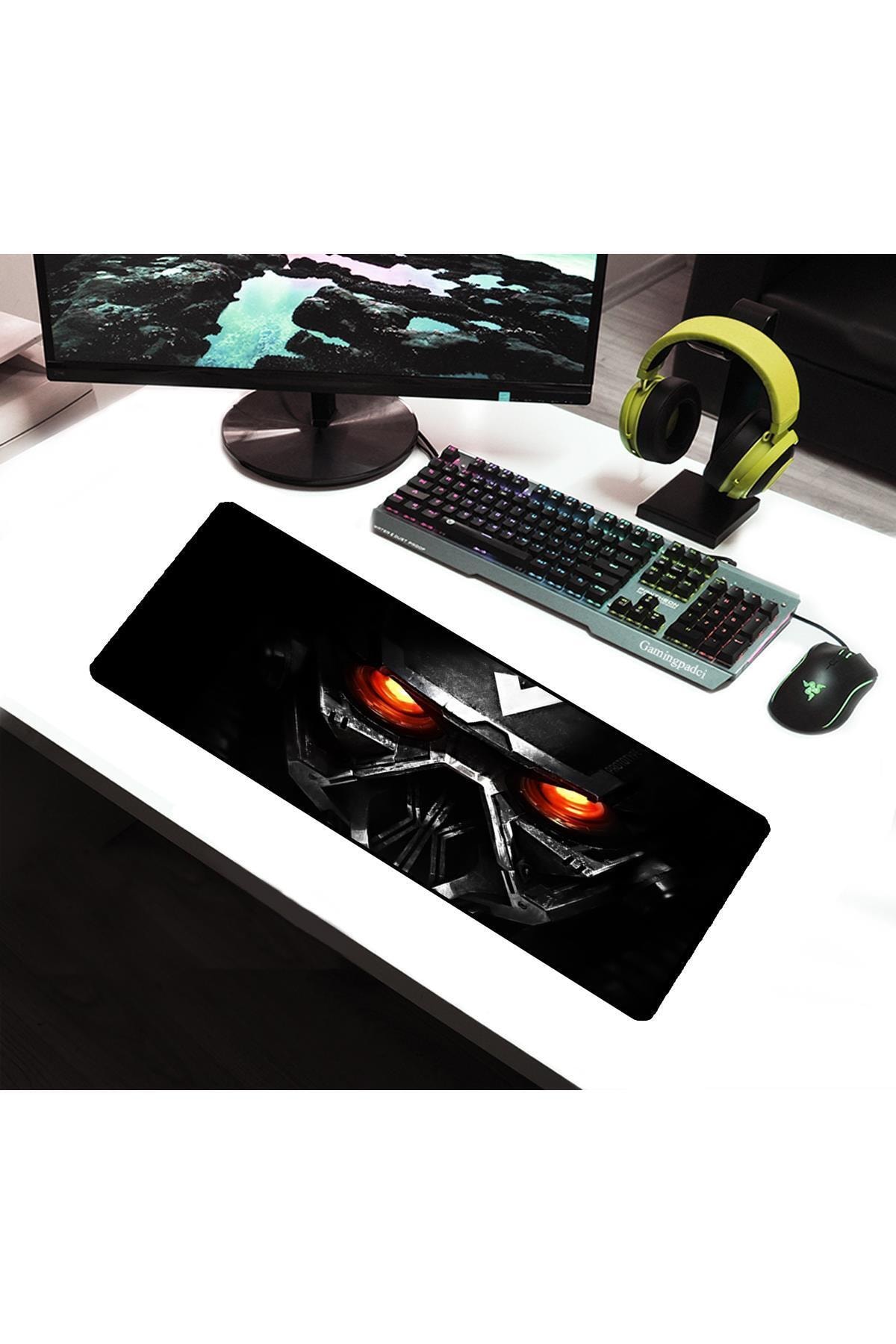 70x30 Cm Robot Dikişli Kaydırmaz Taban Speed Ver. Mouse Pad Oyuncu Gaming 70x30 Cm Robot Dikişli Kaydırmaz Taban Speed Ver. Mouse Pad Oyuncu Gaming