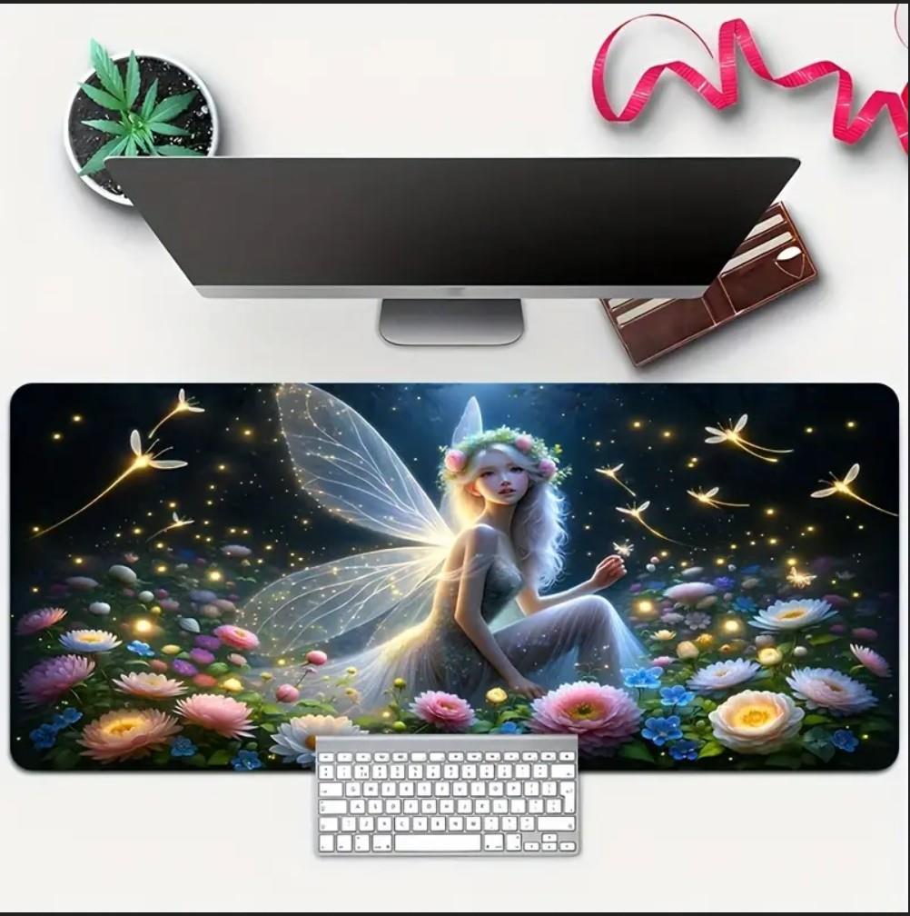 70X30 CM PERİ KIZI TEMALI KAYDIRMAZ TABAN SPEED YÜZEY OYUNCU MOUSE PAD GAMİNG 70X30 CM PERİ KIZI TEMALI KAYDIRMAZ TABAN SPEED YÜZEY OYUNCU MOUSE PAD GAMİNG
