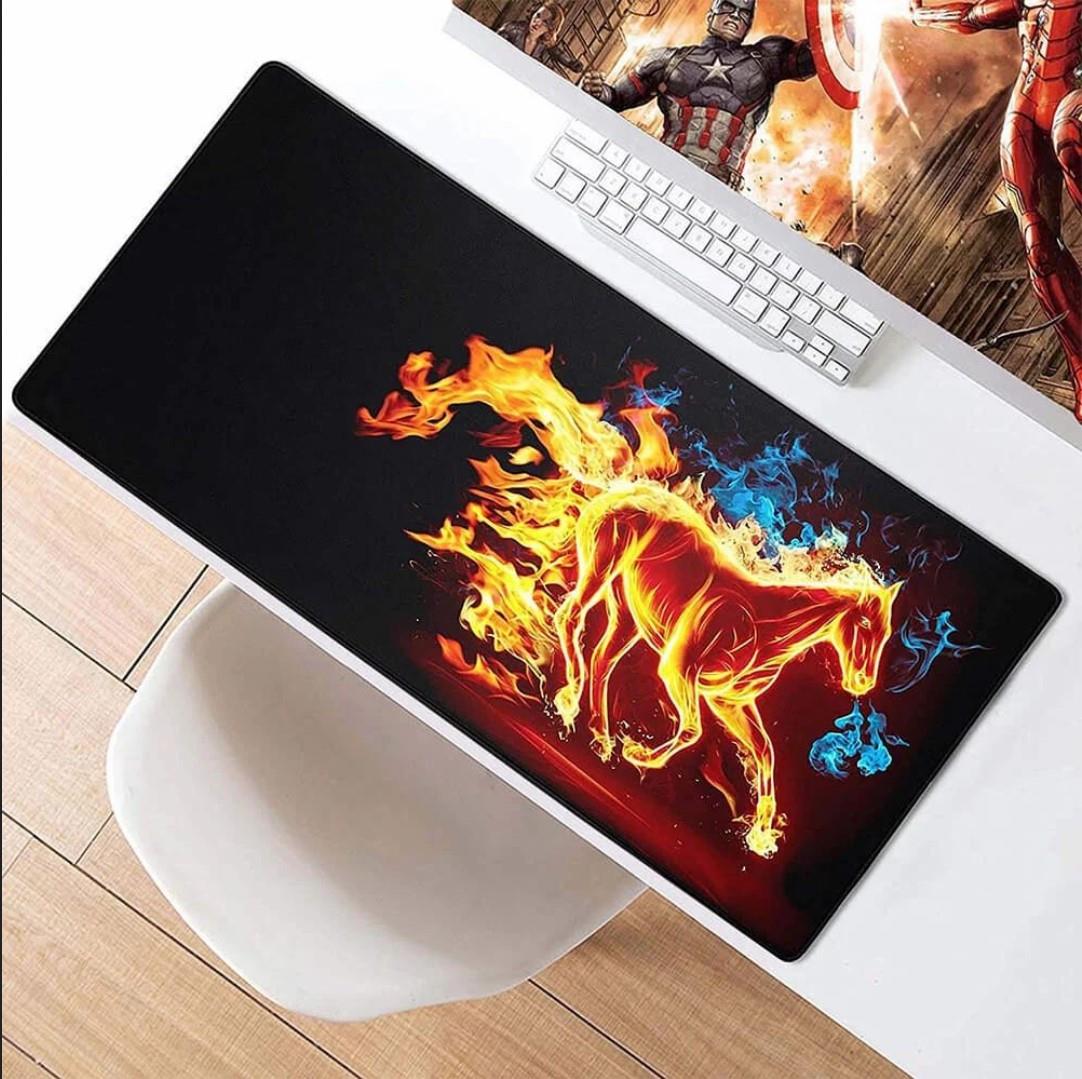 AT HORSE 70x30 Cm Speed Kaymaz Taban Dikişli Oyuncu Gaming Mouse Pad AT HORSE 70x30 Cm Speed Kaymaz Taban Dikişli Oyuncu Gaming Mouse Pad