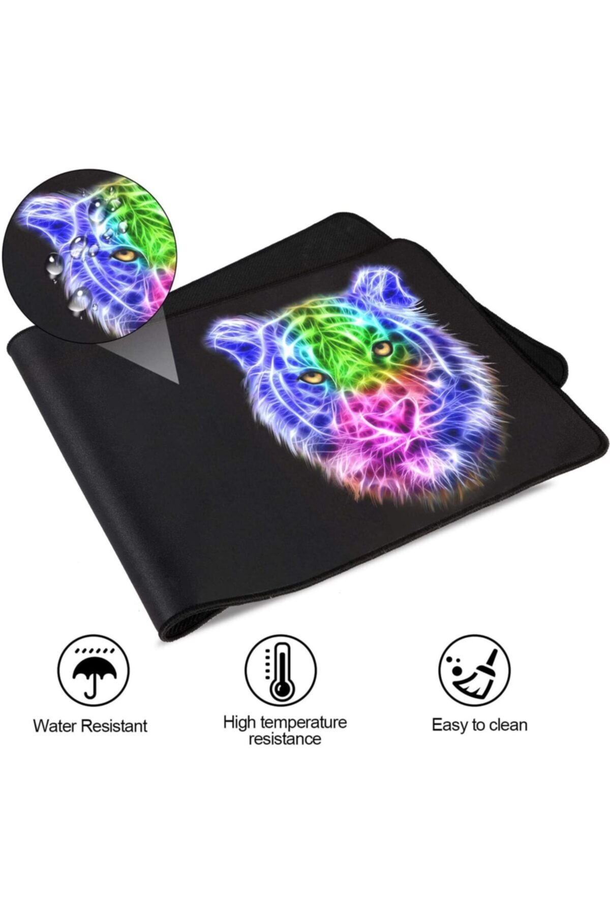 Kaplan 70x30 Cm Speed Kaymaz Taban Dikişli Oyuncu Gaming Mouse Pad Kaplan 70x30 Cm Speed Kaymaz Taban Dikişli Oyuncu Gaming Mouse Pad