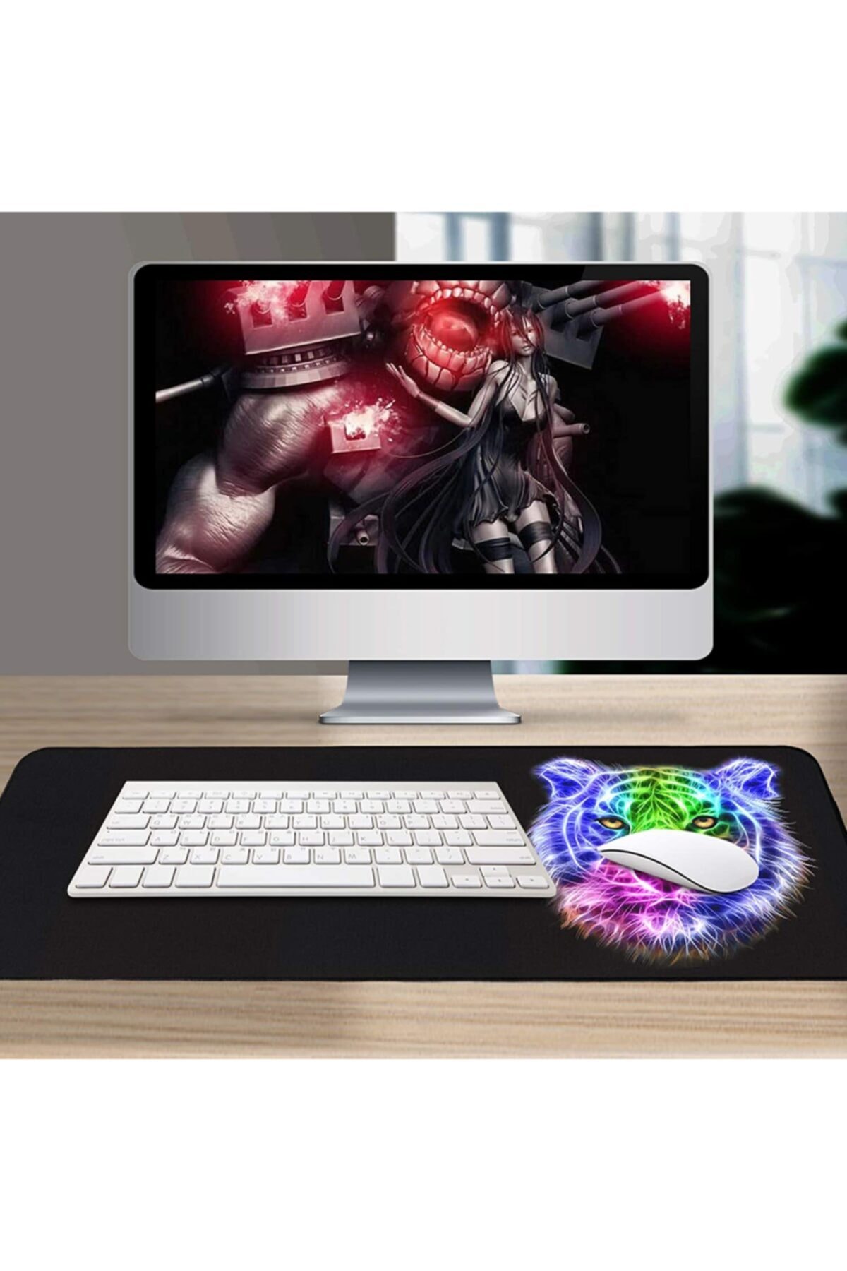 Kaplan 70x30 Cm Speed Kaymaz Taban Dikişli Oyuncu Gaming Mouse Pad Kaplan 70x30 Cm Speed Kaymaz Taban Dikişli Oyuncu Gaming Mouse Pad