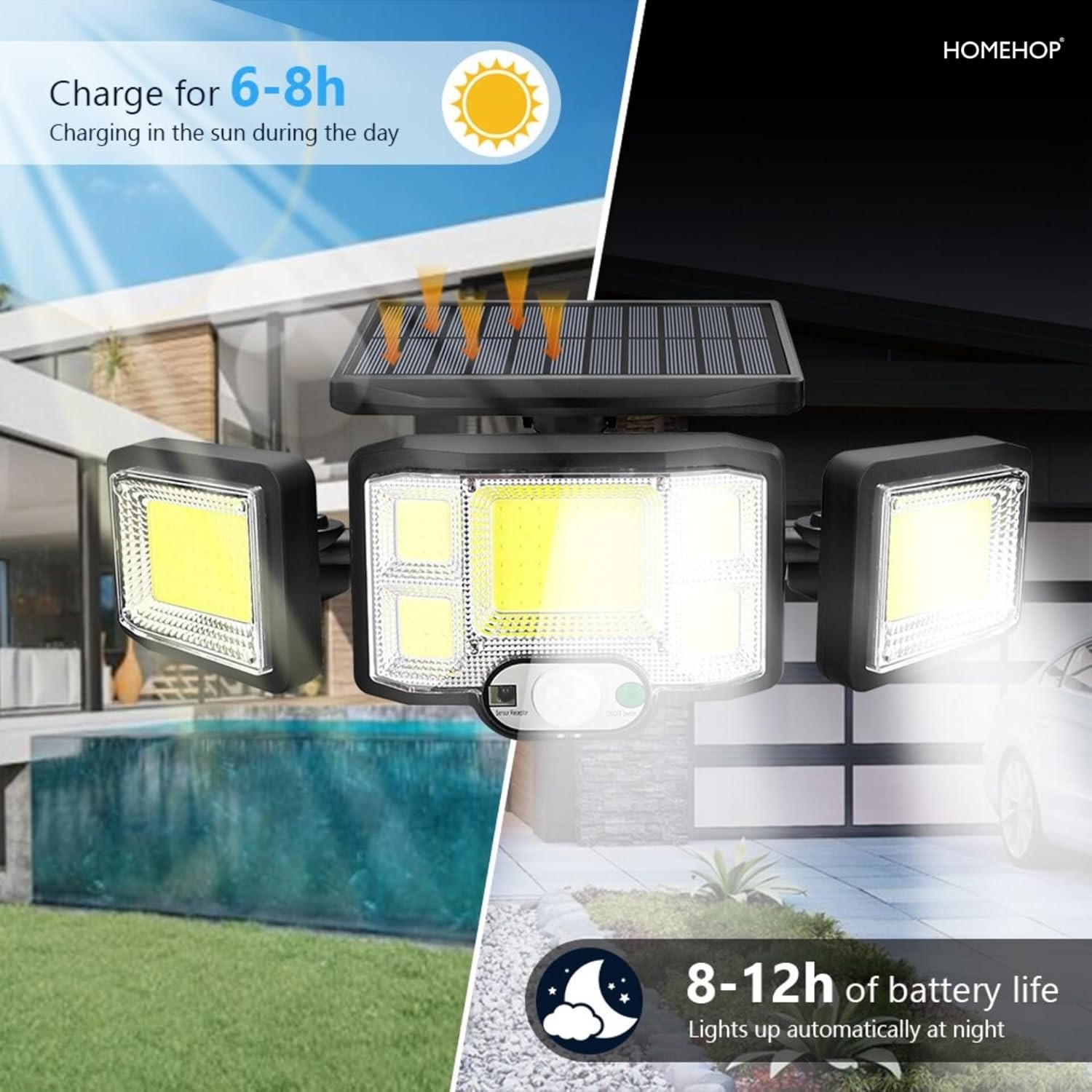 SGE TEKNOLOJİ 192 COB LED GÜNEŞ ENERJİLİ HAREKET SENSÖRLÜ KUMANDALI BAHÇE GARAJ EV AYDINLATMA LAMBASI SOLAR IŞIK SGE TEKNOLOJİ 192 COB LED GÜNEŞ ENERJİLİ HAREKET SENSÖRLÜ KUMANDALI BAHÇE GARAJ EV AYDINLATMA LAMBASI SOLAR IŞIK