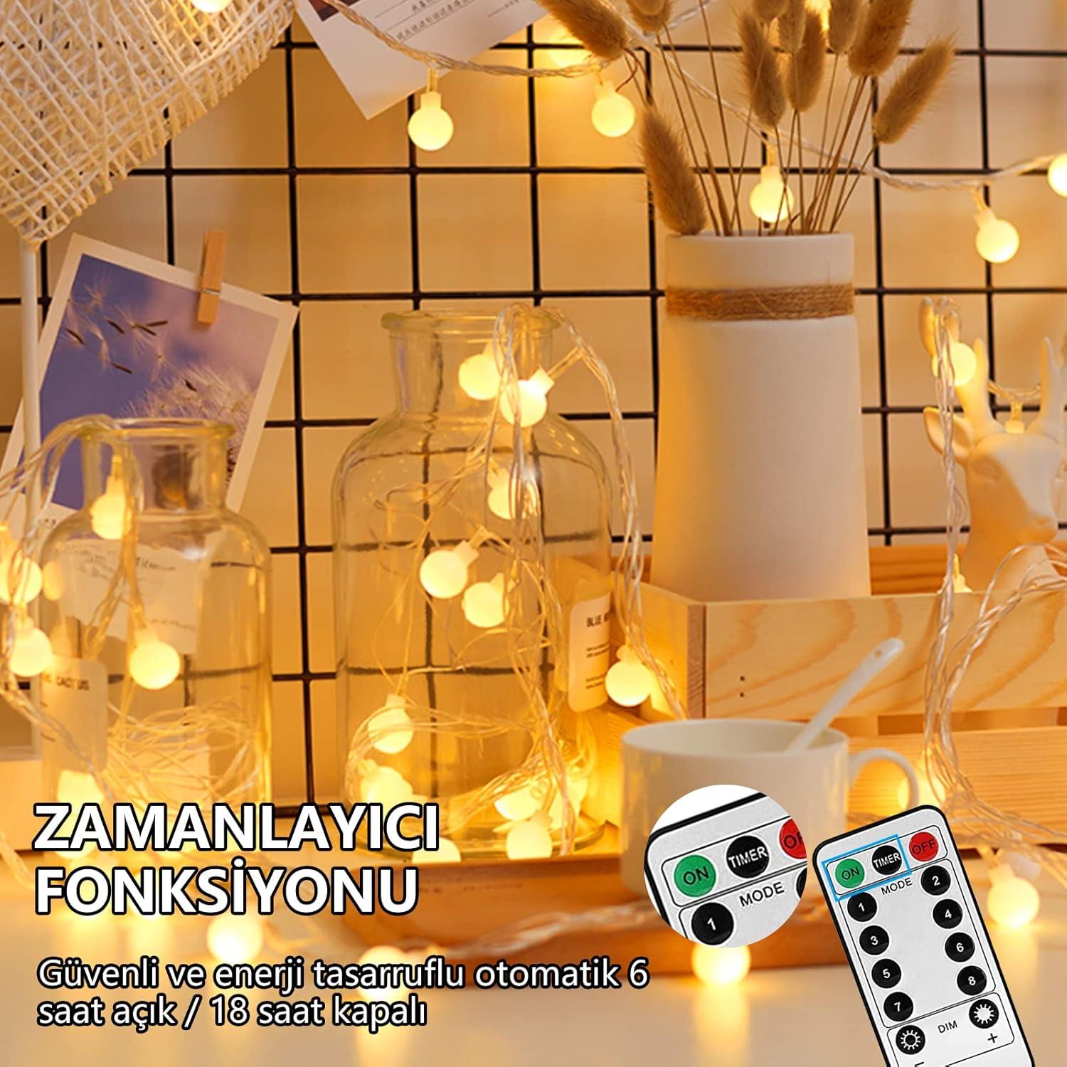 SARI RENK ŞEFFAF KABLO 12 METRE 100 LED KUMANDALI USB VE PİLLİ 8 MODLU EV BAHÇE BALKON AĞAÇ ÇİT SÜSÜ LED IŞIK SARI RENK ŞEFFAF KABLO 12 METRE 100 LED KUMANDALI USB VE PİLLİ 8 MODLU EV BAHÇE BALKON AĞAÇ ÇİT SÜSÜ LED IŞIK